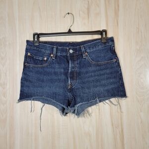 Levi Strauss Co Levi’s 501 Button-Fly Denim Cutoff Shorts Sz 32”